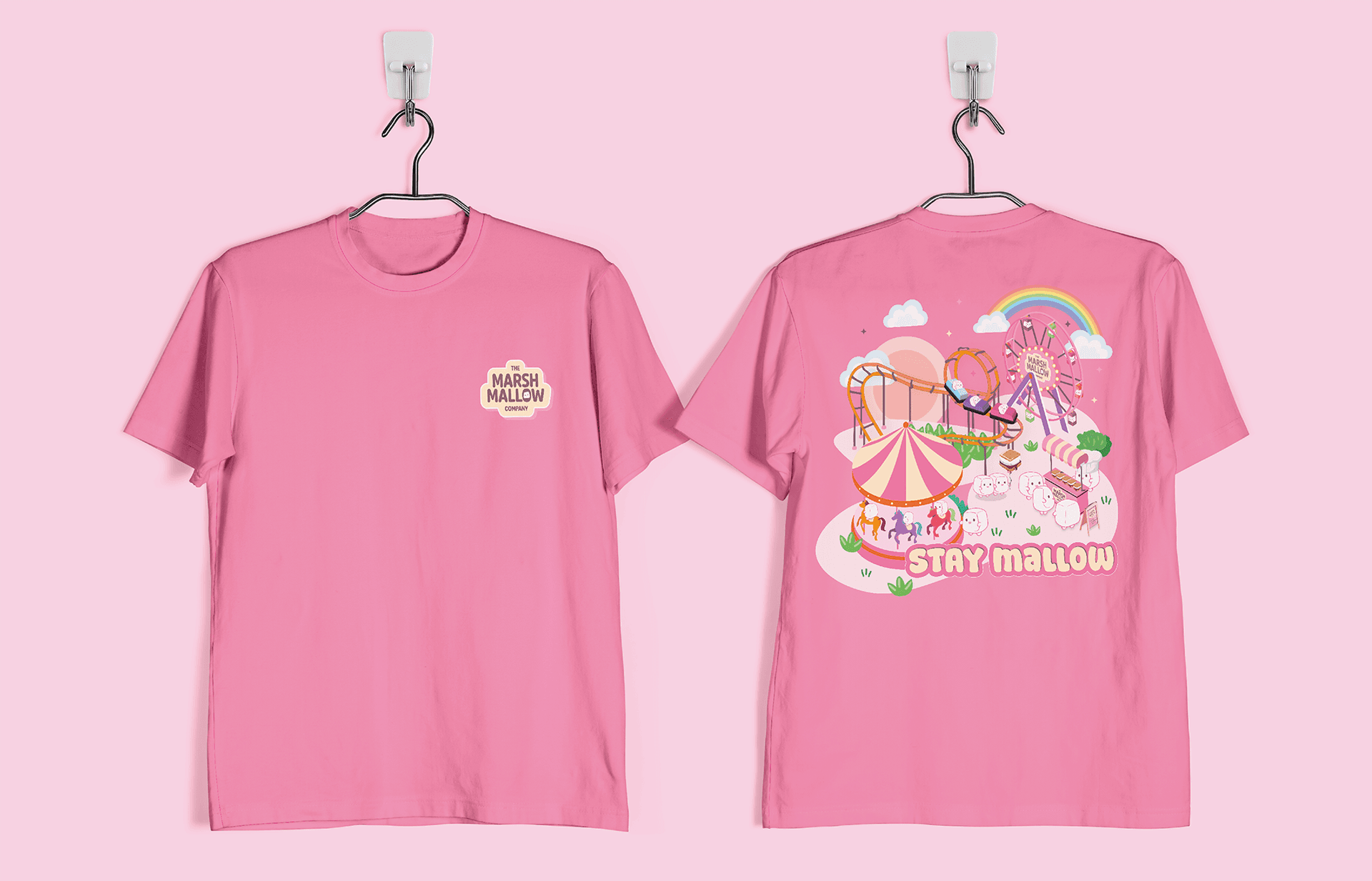 Marshmallow Fairground — Illustration & T-shirt — visuel 2