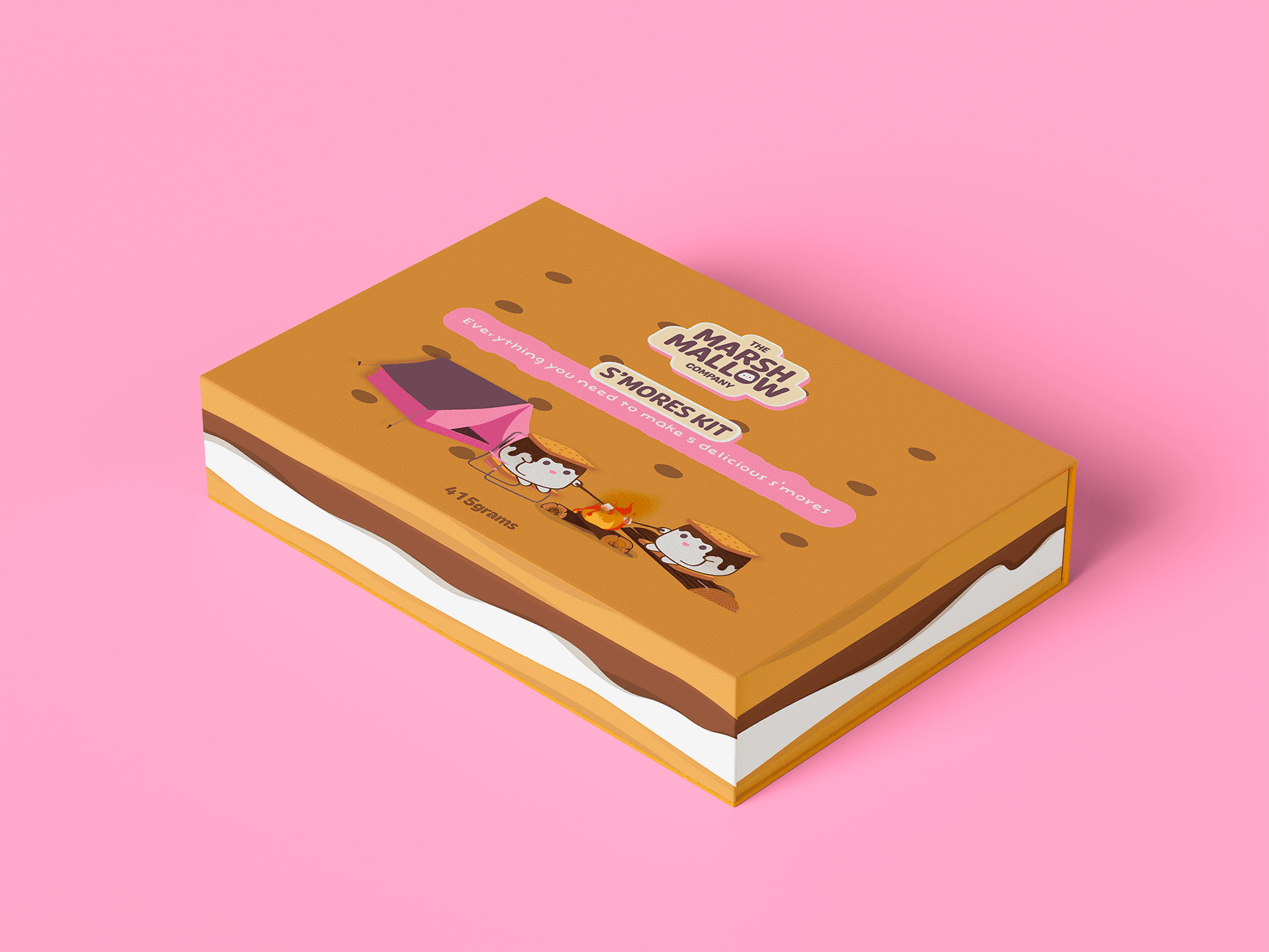 S'mores Kit Mailer Box — Identité & Packaging — visuel 2