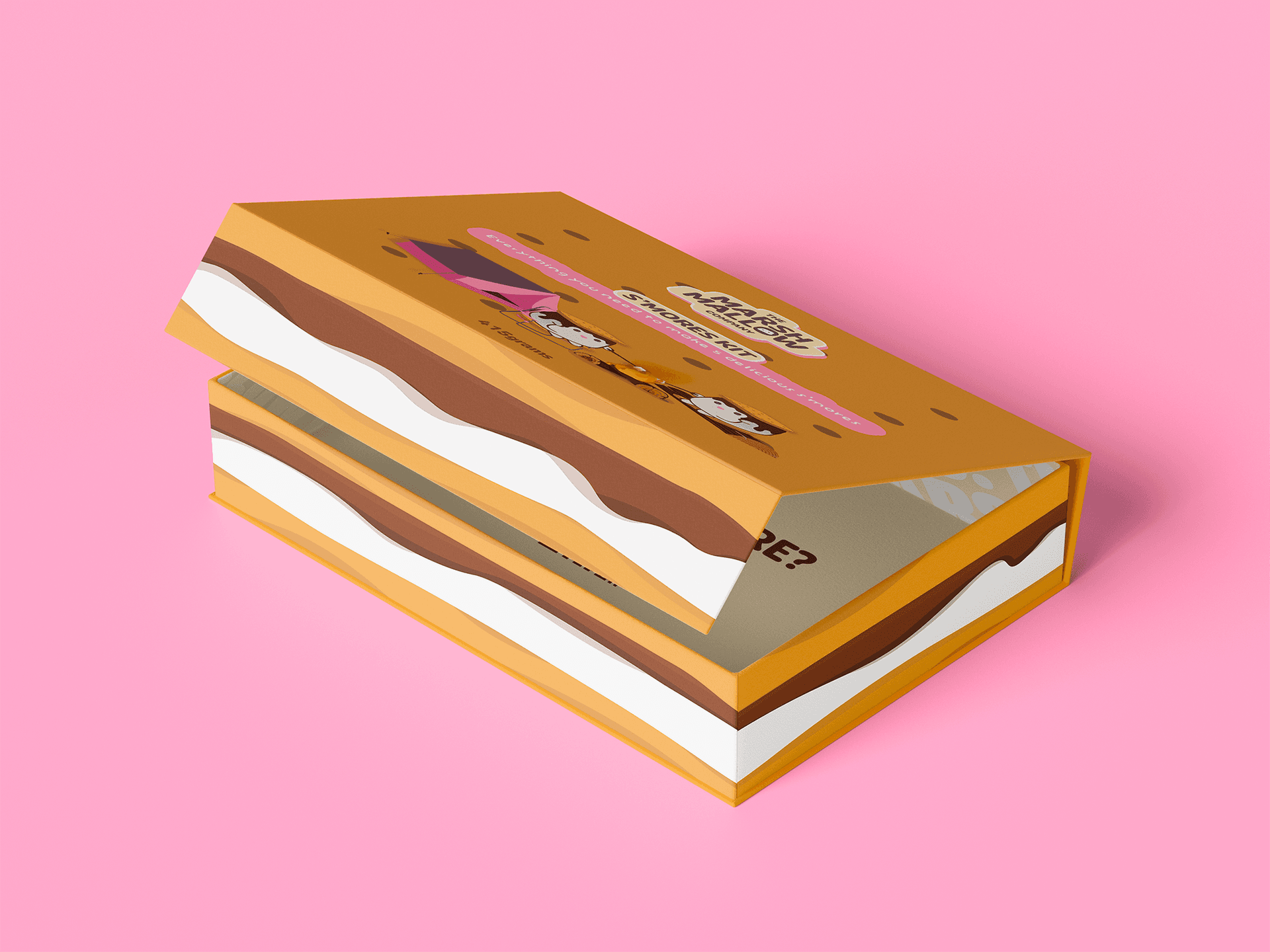 S'mores Kit Mailer Box — Identité & Packaging — visuel 3