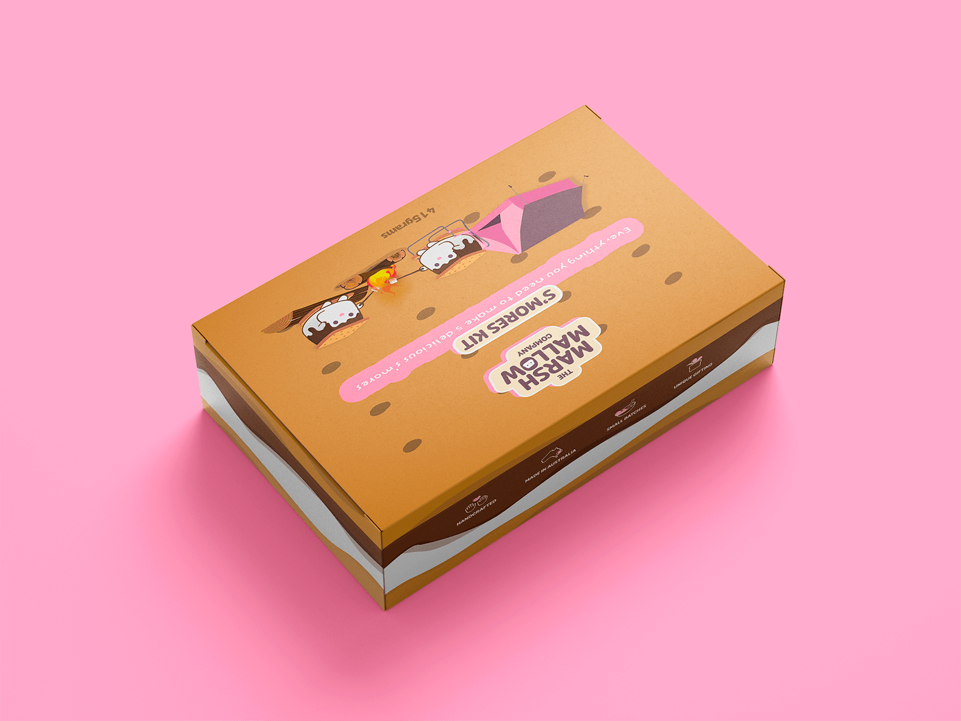 S'mores Kit Mailer Box — Identité & Packaging — visuel 7