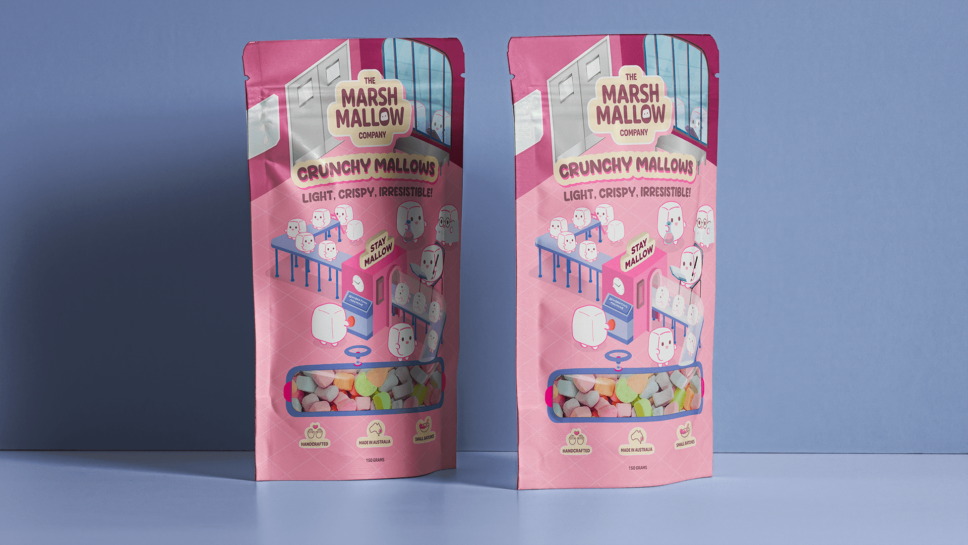 Guimauves Croustillantes - Design Packaging — visuel 2