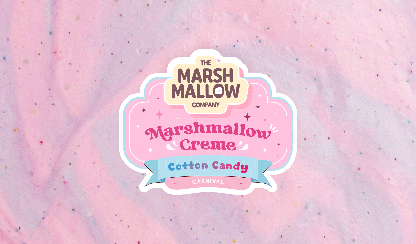 Marshmallow Creme — Design d'Étiquettes — visuel 1