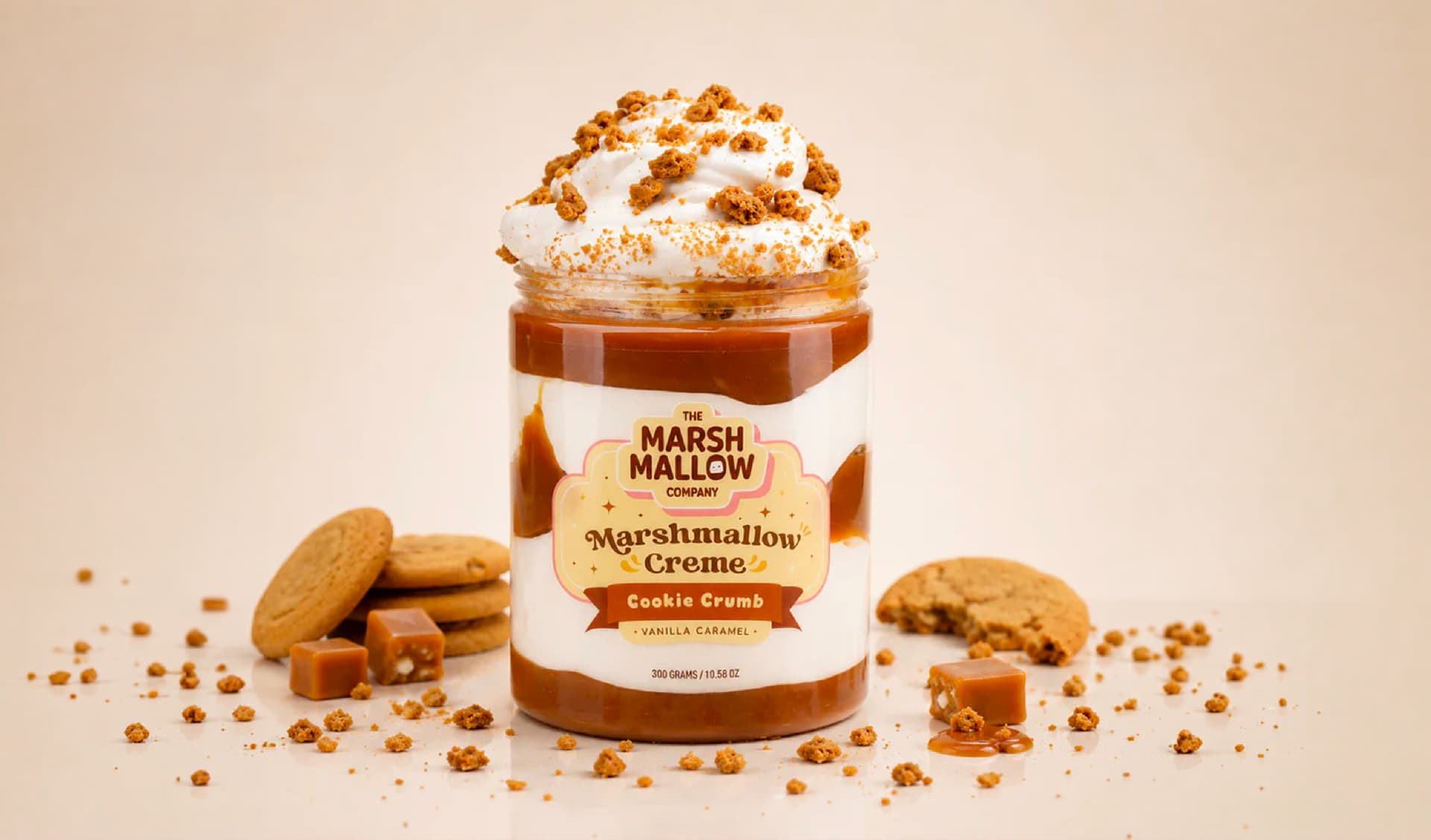 Marshmallow Creme — Design d'Étiquettes — visuel 5