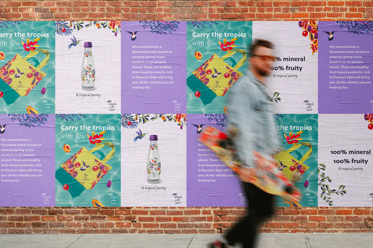 Tropical Water Ocean — Identité & Packaging — visuel 3
