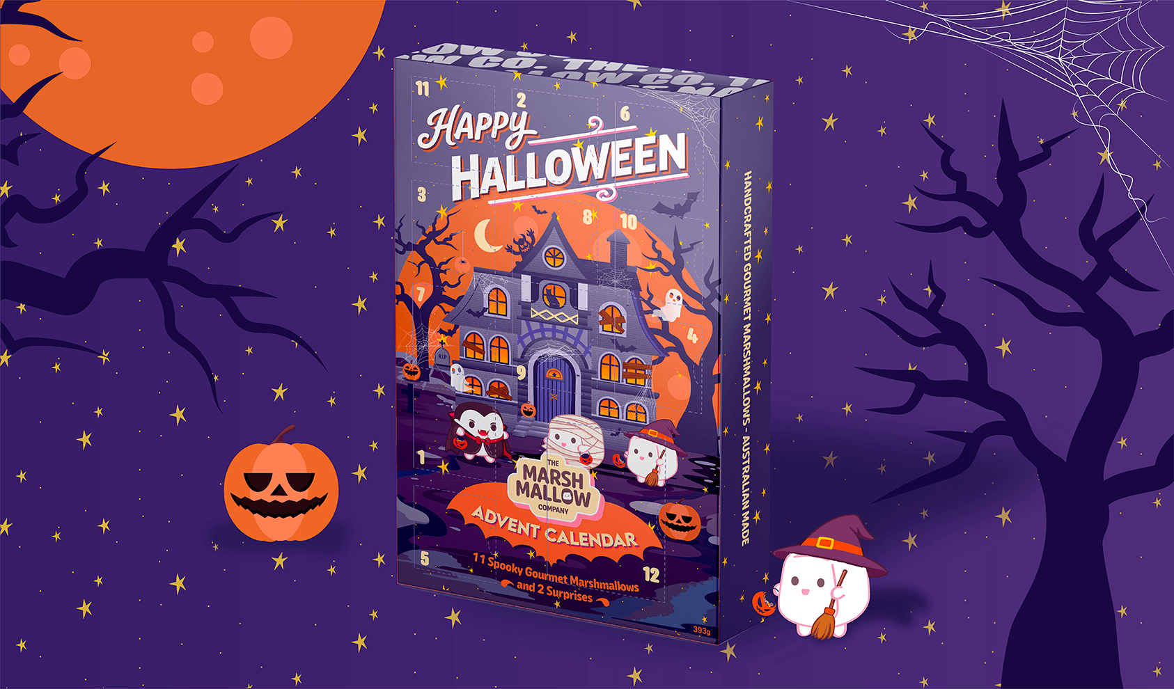Visuel de couverture du projet Calendrier de l’Avent Halloween